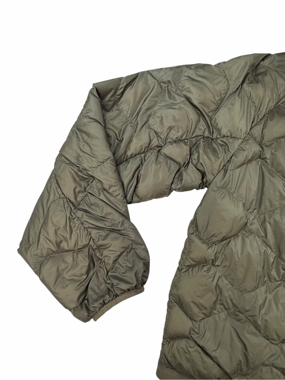 Lululemon Women’s Featherweight 900-Down-Fill Quilted Jacket In Olive Brown M - Picture 9 of 10